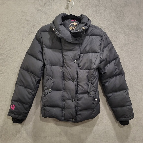 Misty Harbor Puffer Jacket Women's Size Medium All Weather Feathered Down Warm - Picture 1 of 14